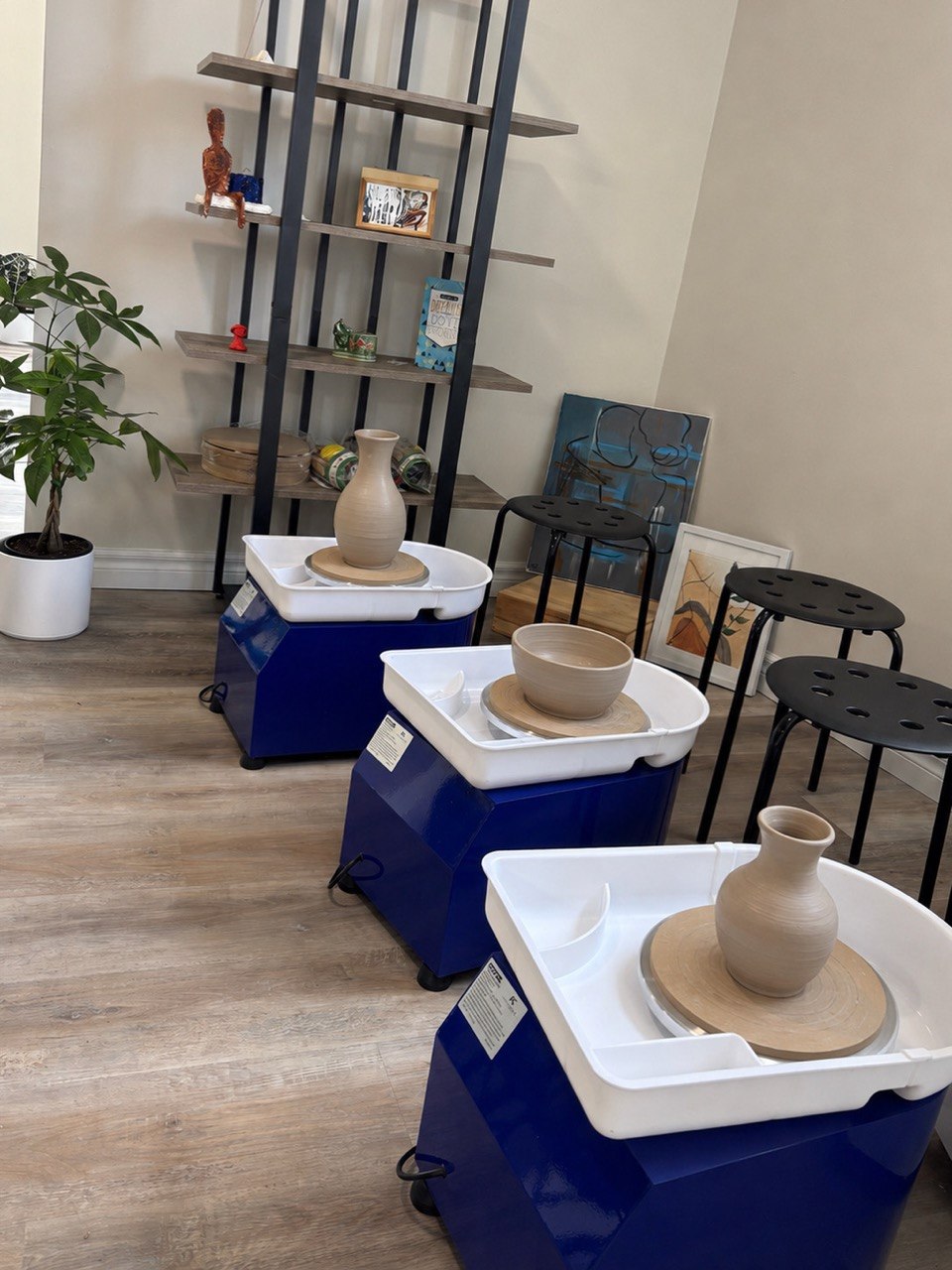 Clay pottery project at SparkPreneurs
